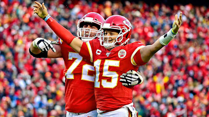 Patrick Mahomes, Eric Fisher